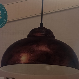 Colgante vintage Truro 2 diámetro 37 Cm bombilla E27 - Imagen 1